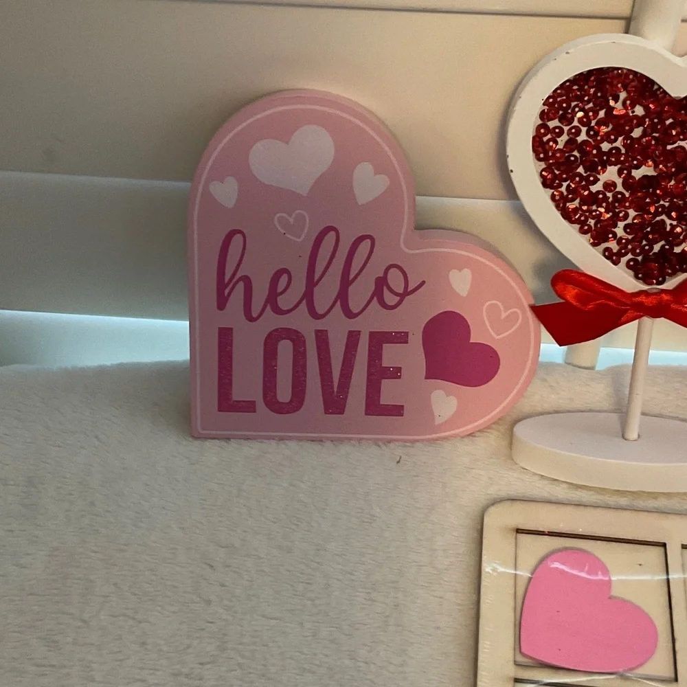 Heart and Love Party Decor Set